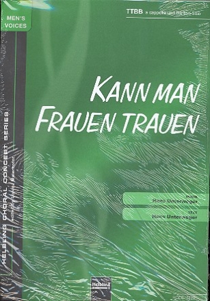 Kann man Frauen trauen fr Bariton und Mnnerchor a cappella Partitur