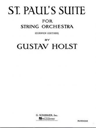 St. Paul's Suite  for string orchestra score