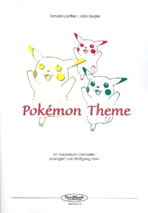 Pokmon Theme fr Akkordeonorchester Partitur