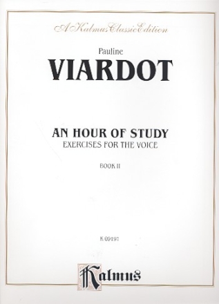 An Hour of Study vol.2  for voice and piano