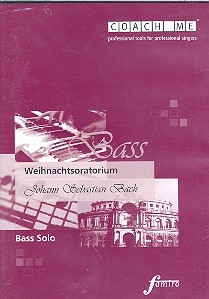 Weihnachtsoratorium - Ba solo Playalong-CD coach me