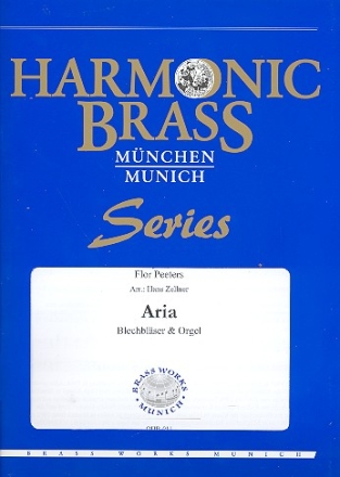 Aria fr 2 Trompeten, Horn, Posaune, Tuba und Orgel Stimmen