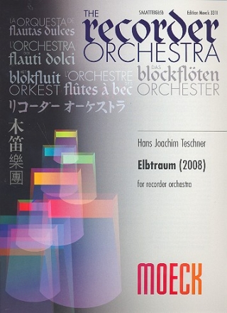 Elbtraum for recorder orchestra score and 10 parts