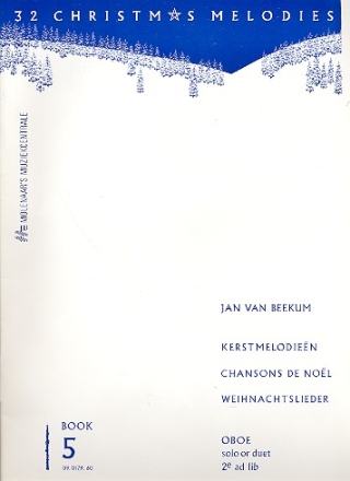 32 Christmas Melodies fr 1-2 Oboen Spielpartitur