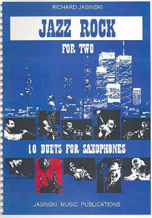 Jazz Rock for two 10 Duets for alto saxophones