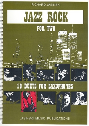 Jazz Rock for two: for 2 saxophones (AT) score