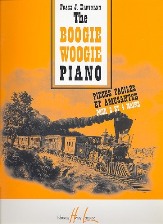 The Boogie Woogie Piano: for piano 2 and 4 hands score