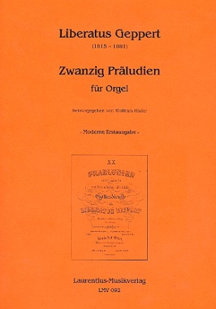 20 Prludien fr Orgel