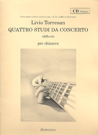 4 studi da concerto (+CD) per chitarra