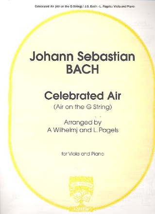 Celebrated Air on the G String for viola and piano