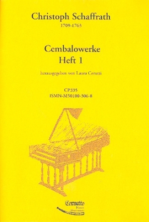 Cembalowerke Band 1 für Cembalo
