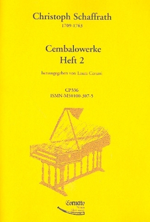 Cembalowerke Band 2 für Cembalo