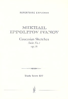 Caucasian Sketches op.10 Suite Nr.1 fr Orchester Studienpartitur