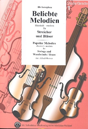 Beliebte Melodien Stufe 1 fr flexibles Ensemble Saxophon in B