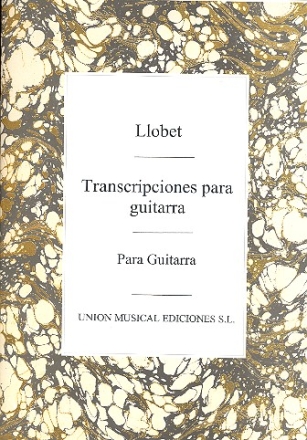 Transcripciones para guitarra