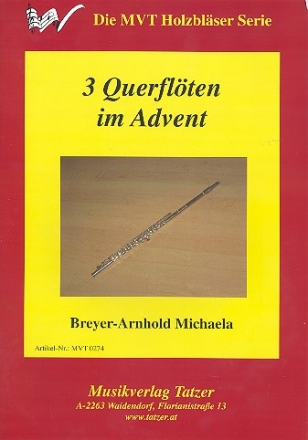 3 Querflten im Advent  fr 3 Querflten Spielpartitur
