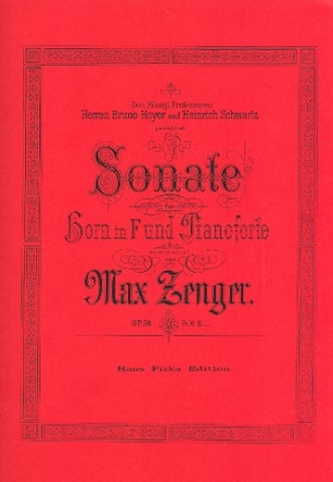 Sonate op.90 fr Horn und Klavier