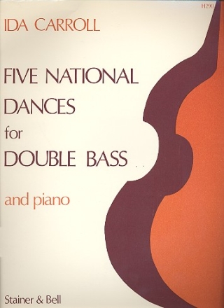 5 National Dances for double bass and piano