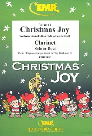 Christmas Joy Band 1 (+CD): fr 1-2 Klarinetten und Klavier (Orgel)