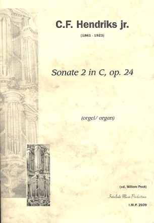 Sonate C-Dur Nr.2 op.24 fr Orgel