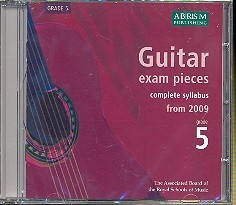 Guitar Exam Pieces Grade 5 CD complete Syllabus 2009