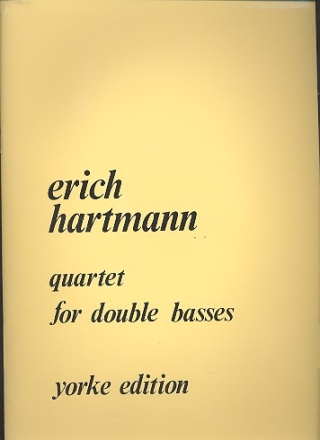 Quartet for 4 double basses score and parts