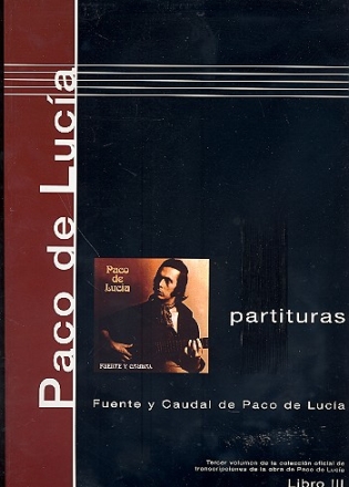 Partituras libro 3 - Fuente y Caudal para guitarra/tabulatura