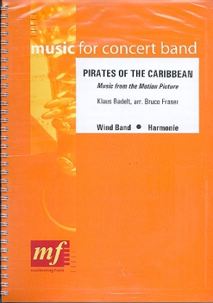 Pirates of the Caribbean (Medley): fr Blasorchester Partitur und Stimmen