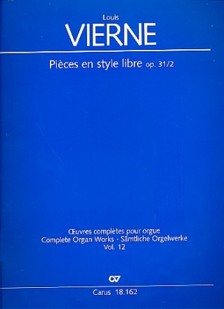 Pices en style libre op.31,2 fr Orgel
