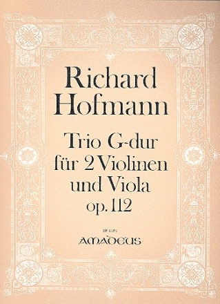 Trio G-Dur op.112 fr 2 Violinen und Viola Stimmen