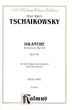 Iolanthe op.69 vocal score (kyr)