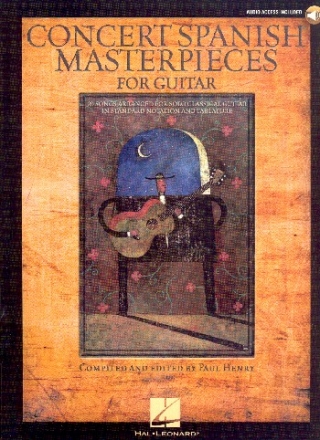 Concert Spanish Masterpieces (+Audio Access) for guitar/tab