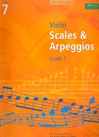 Scales and Arpeggios Grade 7 for violin