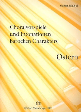 Choralvorspiele und Intonationen barocken Charakters (Band 4) - Ostern