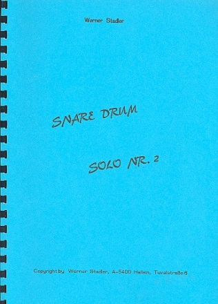 Snare Drum Solo Nr. 2