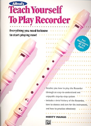 Teach yourself to play Soprano Recorder