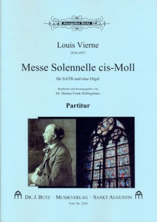 Messe solennelle cis-Moll op.16 fr gem Chor und Orgel Partitur