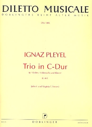 Klaviertrio C-Dur B441  