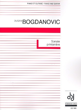 Sonate printanire pour piano et guitare