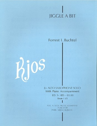 Jiggle a bit for alto saxophone and piano