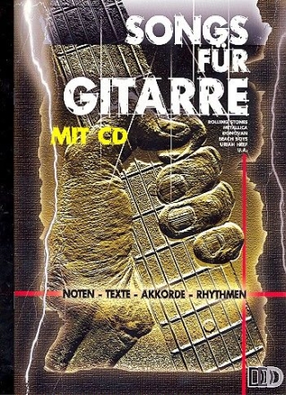 Songs fr Gitarre (+CD) Songbook Gesang/Gitarre/Tabulatur
