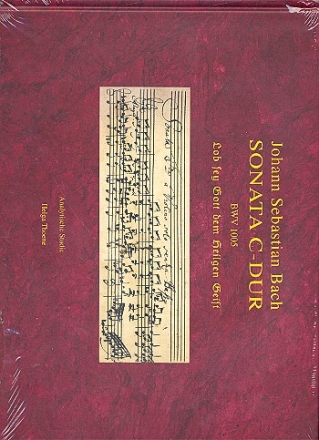 Johann Sebastian Bach Sonate C-Dur BWV1005 (+CD) Analytische Studie