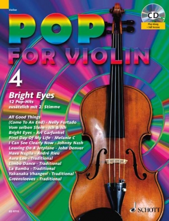 Pop for Violin Band 4 (+CD) fr 1-2 Violinen