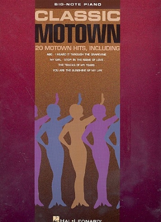 Classis Motown: 20 Motown Hits for piano (big note)