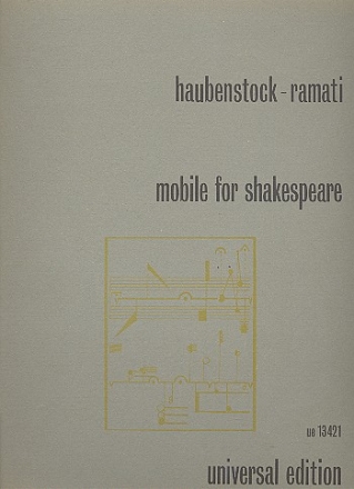 Mobile for Shakespeare fr Gesang und 6 Spieler Partitur