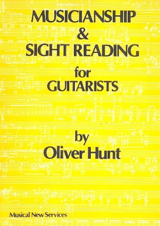 Musicianship and Sight Reading for guitarists