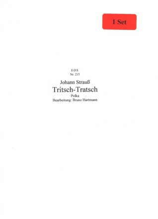 Tritsch-Tratsch Polka op.214 fr Salonorchester Klavier-Direktion und Stimmen