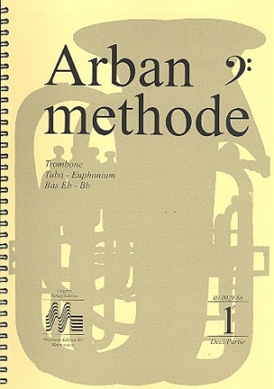 Arban methode vol.1  for trombone (tuba/euphonium/bass in Es and Bb)