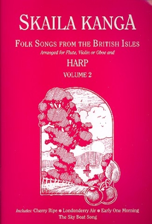 Folksongs from the British Isles vol.2: for flute (violin, oboe) and harp score and part