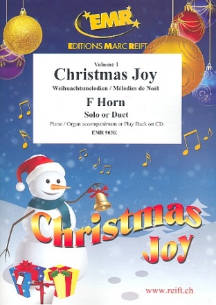 Weihnachtsmelodien Band 1 fr 1-2 Hrner und Klavier (Orgel)